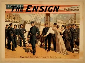 The ensign written by Wm. Haworth