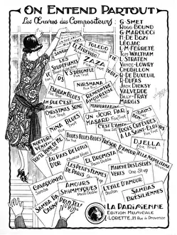 Collect Prints: On Entend Partout - Music Sheet Cover