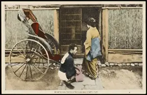 Rick Shaw Prints: Entering Jap Rickshaw