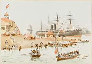 Entering Suez Canal