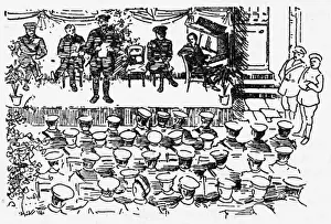 Troupes Prints: Entertainment for troops during World War I