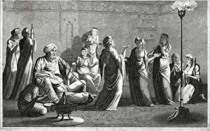 Images Dated 1st May 2018: Entertainments in an Egyptian Harem