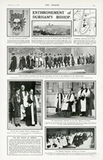 Hensley Collection: Enthronement of Durhams Bishop