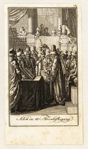 Diplomacy Prints: The enthronement of Selim III, 1789