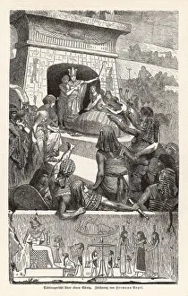 New Images July 2023 Prints: Entombment of an Egyptian king
