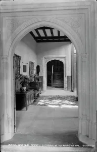 Abbots Prints: Entrance to Abbot's Hall, Battle Abbey