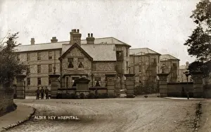 Alder Prints: Entrance to Alder Hey Hospital, Liverpool