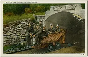Slope Prints: Entrance to an Anthracite Coal Mine