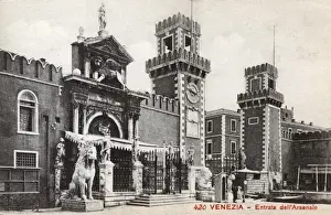 Entrance to the Arsenal - Venice, Italy