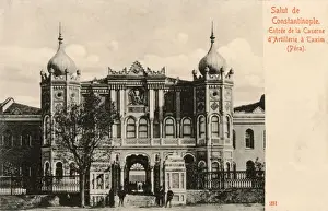 Pera Prints: Entrance - Artillery Barracks, Taxim, Pera, Istanbul, Turkey