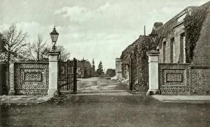 Paddington Collection: Entrance to Ashford Residential School, Surrey