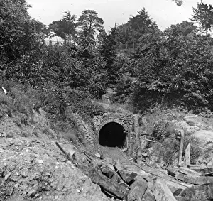 Pontypool Prints: Entrance to Baldwins Level, Pontypool, South Wales