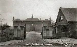 Booth Prints: Entrance to Booth Hall Infirmary, Lancashire