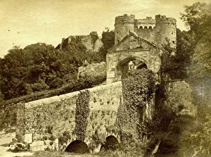 Entrance to Carisbrooke Castle, Isle of Wight