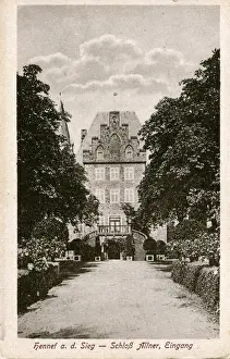 Entrance to Castle - Chateau Allner, Allner, North Rhine-Wes