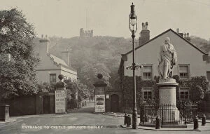 Entrance to Castle grounds, Dudley, West Midlands