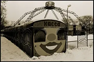 Mood Prints: Entrance to Circus, Cashiers box - Moscow