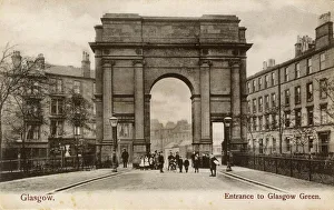 Images Dated 16th May 2017: Entrance to Glasgow Green, Glasgow, Scotland