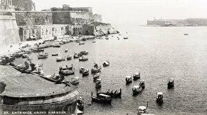 Entrance to the Grand Harbour, Valletta, Malta