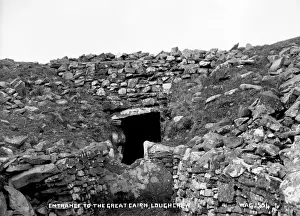 Meath Prints: Entrance to the Great Cairn, Lough Crew