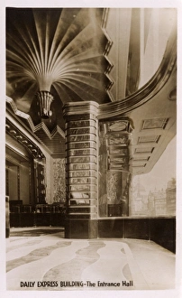 Entrance Hall - Daily Express Building, Fleet Street, London