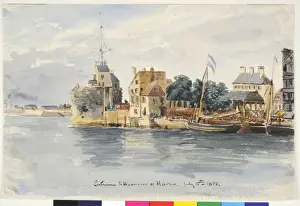 Entrance to Harbour of Havre