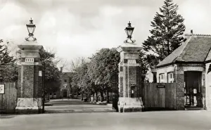 Banstead Prints: Entrance to Kensington & Chelsea District School, Banstead