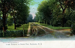 Entrance to Kodak Park, Rochester, NY State, USA