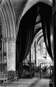 Ceilings Prints: Entrance to Lady Chapel, Southwark Cathedral