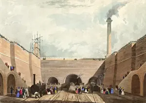 Entrance of the (LMR) railway at Edge Hill, Liverpool
