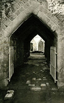 Pointed Collection: Entrance looking west, Goodrich Castle, Herefordshire
