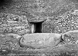 Closer Gallery: Entrance to New Grange Tumulus, Brugh Na Boinne, Co Meath