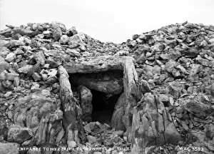 Carrowkeel Prints: Entrance to No. 2. Cairn, Carrowkeel, Co. Sligo