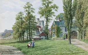 Entrance to Park, Leigh, near Tonbridge, Kent