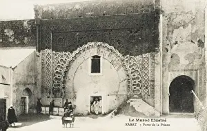 Masonry Prints: Entrance to the Prison, Rabat, Morocco