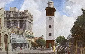 Clocktower Prints: Entrance to Queens House, Fort, Colombo, Sri Lanka