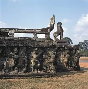 Angkor Gallery: Entrance to Royal Palace, Angkor Thom, Cambodia