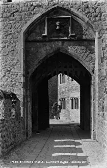 Entrance to St. Donat's Castle