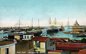 Entrance to the Suez Canal - Port Said, Egypt