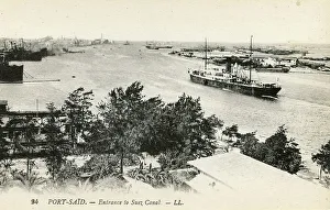 Entrance to the Suez Canal, Port Said, Egypt