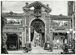 Entrance to Tapestry Section, Paris Exhibition of 1889