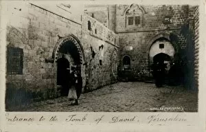 Arch Way Gallery: Entrance to Tomb of David, Jerusalem