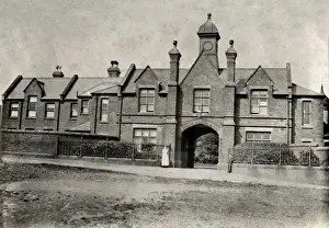 Railings Prints: Entrance to Wigmore Schools, West Midlands