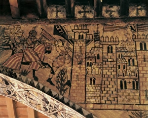 Alca Gallery: Entry of the army of Jaime I in Valencia in 1238