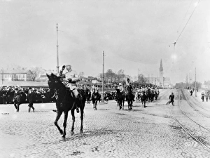 Entry of General Mannerheim into Helsinki, Finland Entry of General Mannerheim into Helsinki, Finland