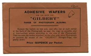 Albums Gallery: Envelope, adhesive photo wafers