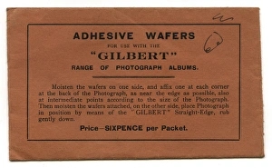 Albums Gallery: Envelope, adhesive photo wafers