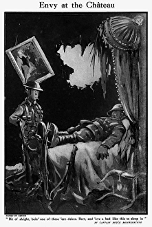 Images Dated 17th July 2017: Envy at the Chateau, by Bairnsfather