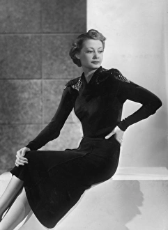 Buttoned Collection: Epaulette Dress 1930S