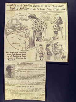 Images Dated 5th February 2010: Ephemera and photographs relating to Edith Griffin